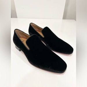 Christian Louboutin Dandelion Velvet Loafers